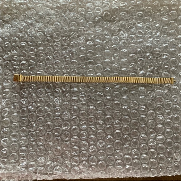 14k gold-plated Pandora Reflexion Mesh Bracelet EUC - Picture 5 of 10